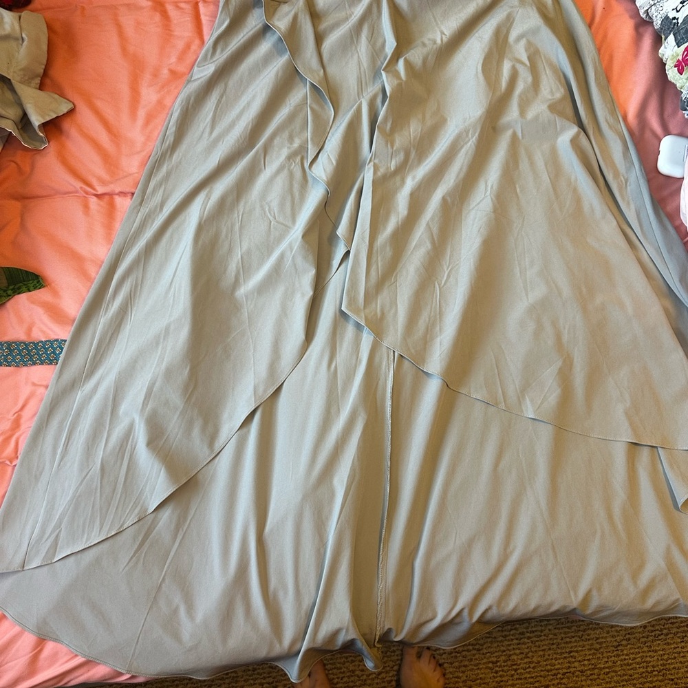 HALARA Asymmetrical Gray Skirt